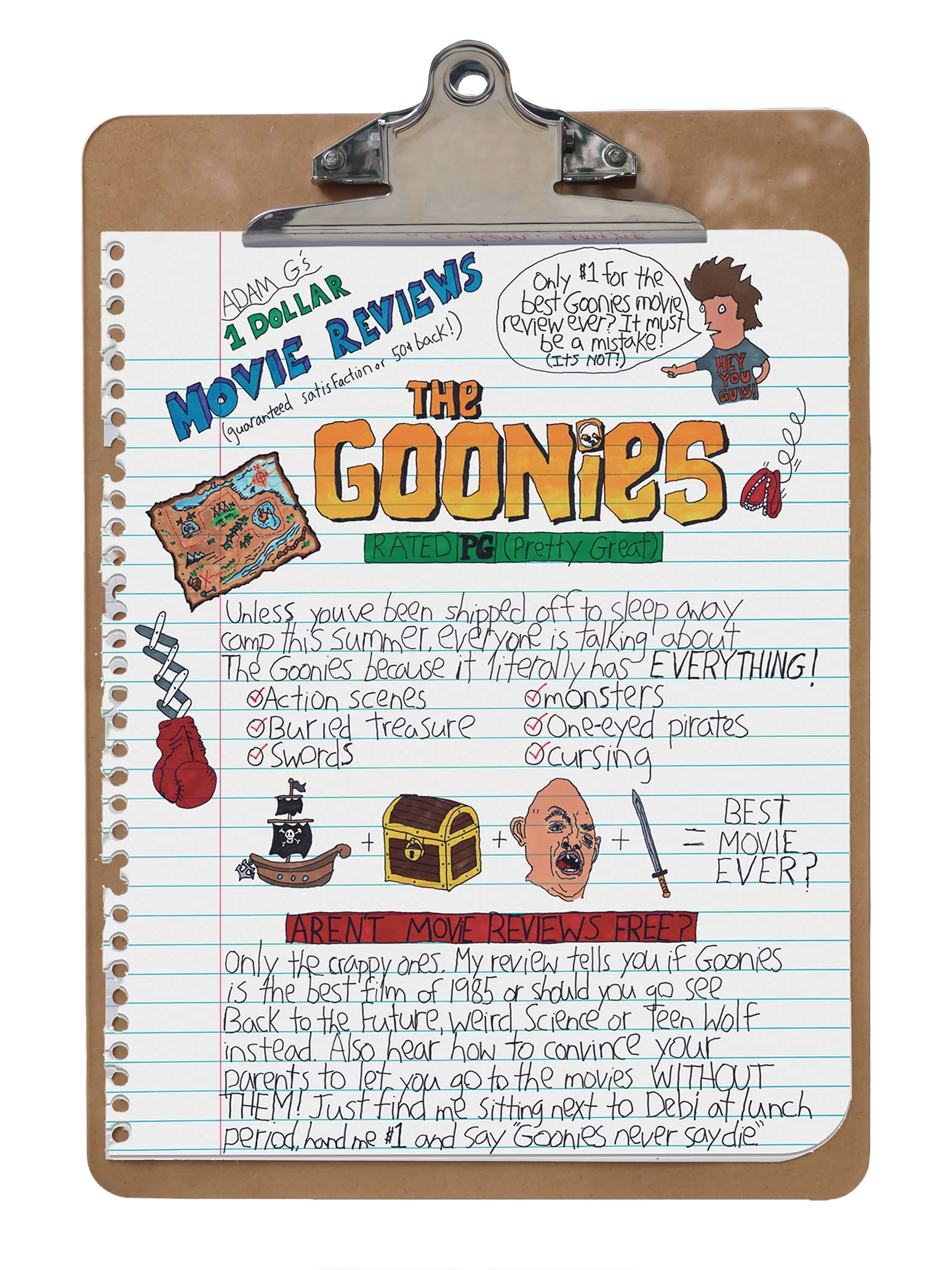 Adam Greener - Goonies Review