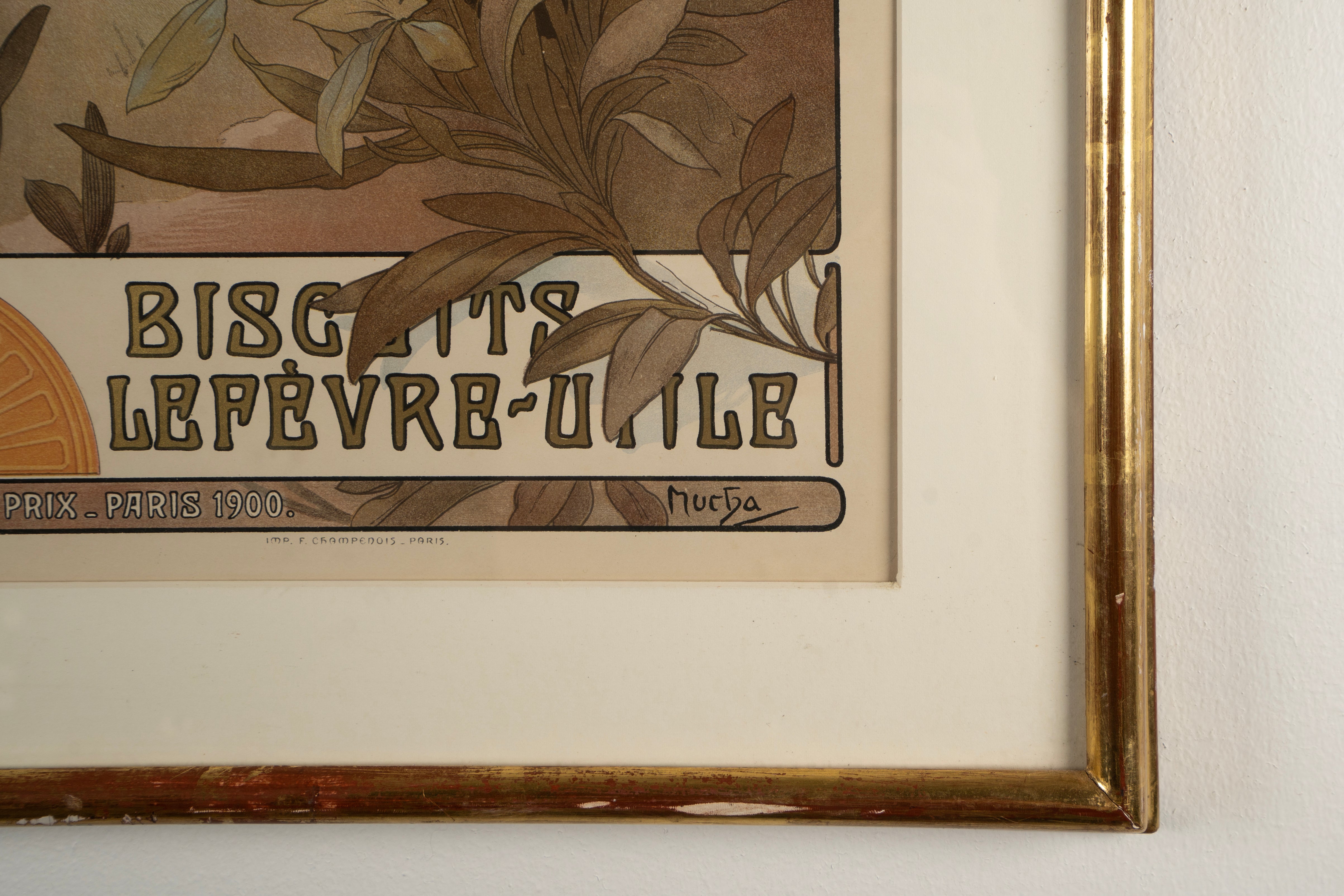 Alphonse Mucha - Flirt