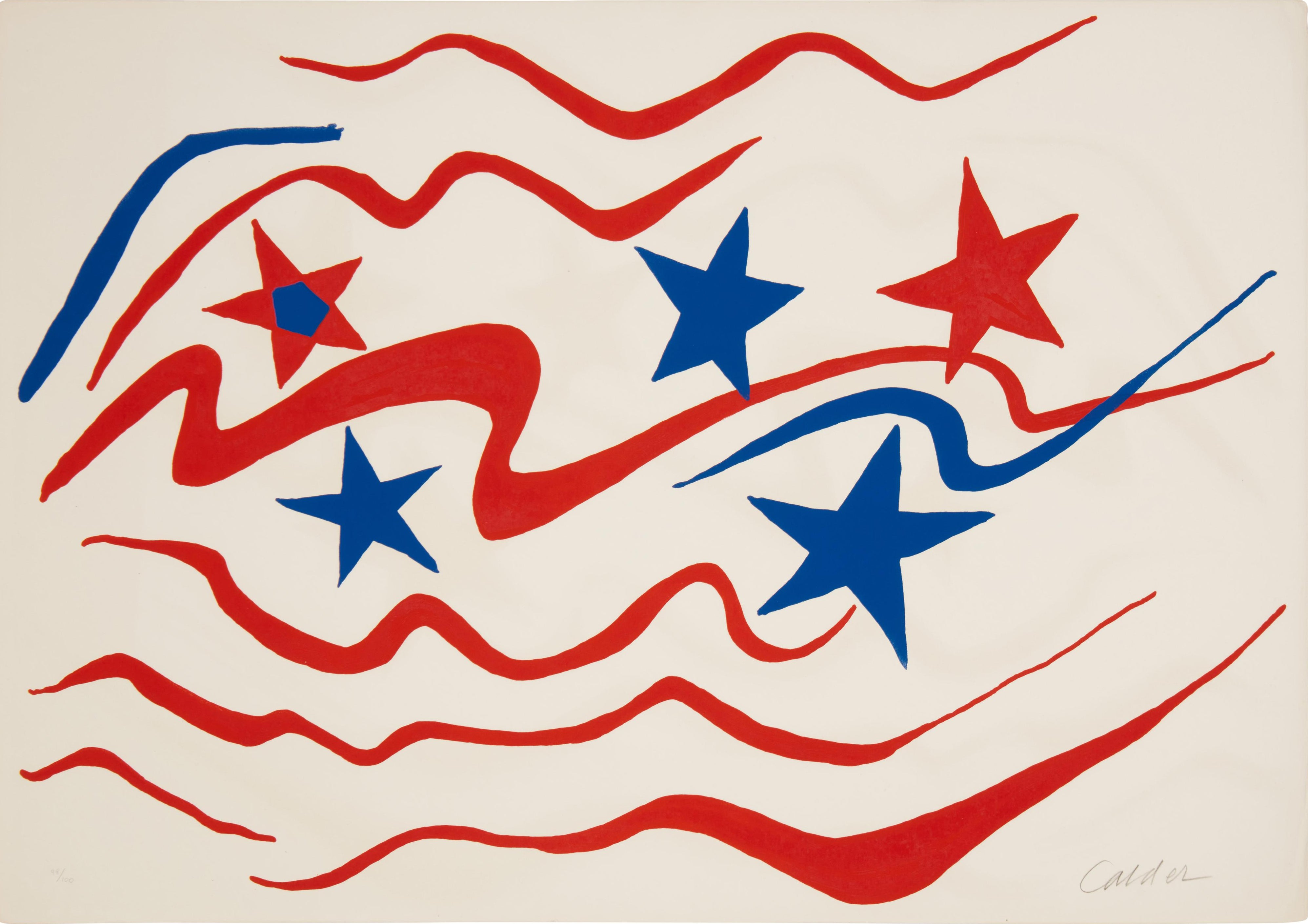 Alexander Calder - Stars & Stripes