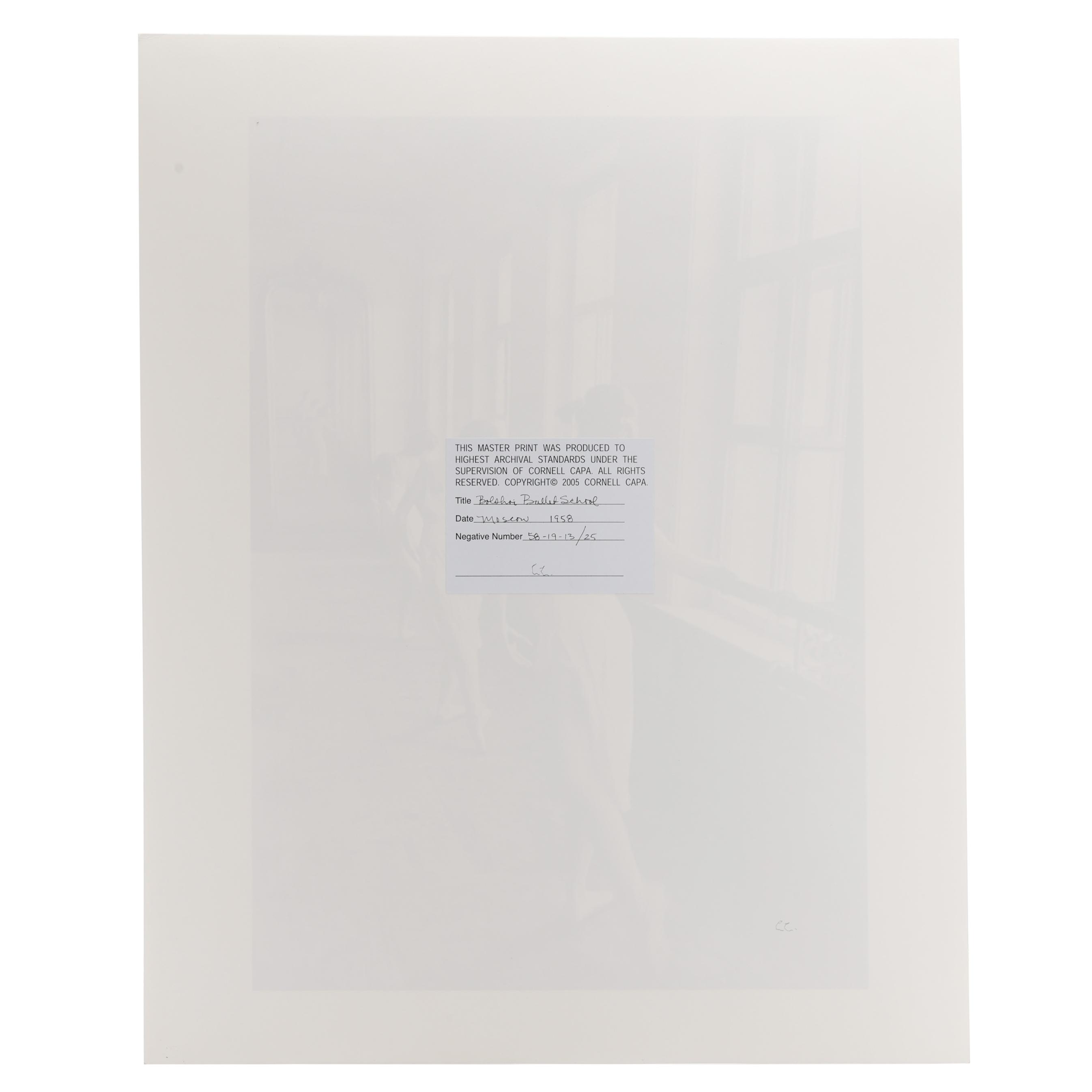 Cornell Capa - Bolshoi Ballet School, Moscow