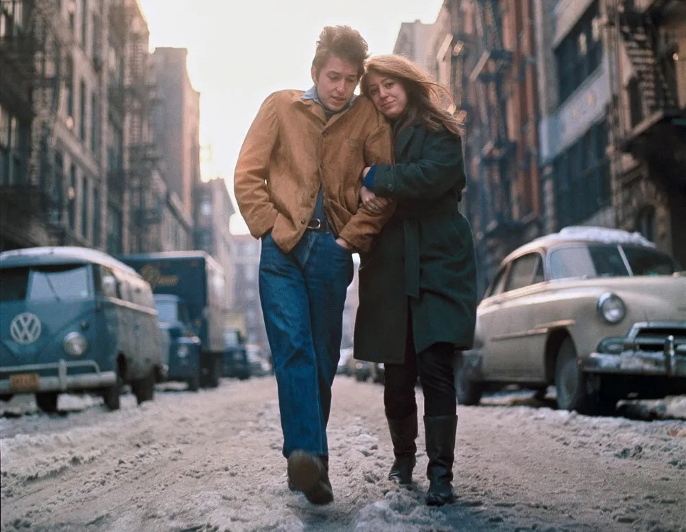 Don Hunstein - Bob Dylan and Suze Rotolo, New York
