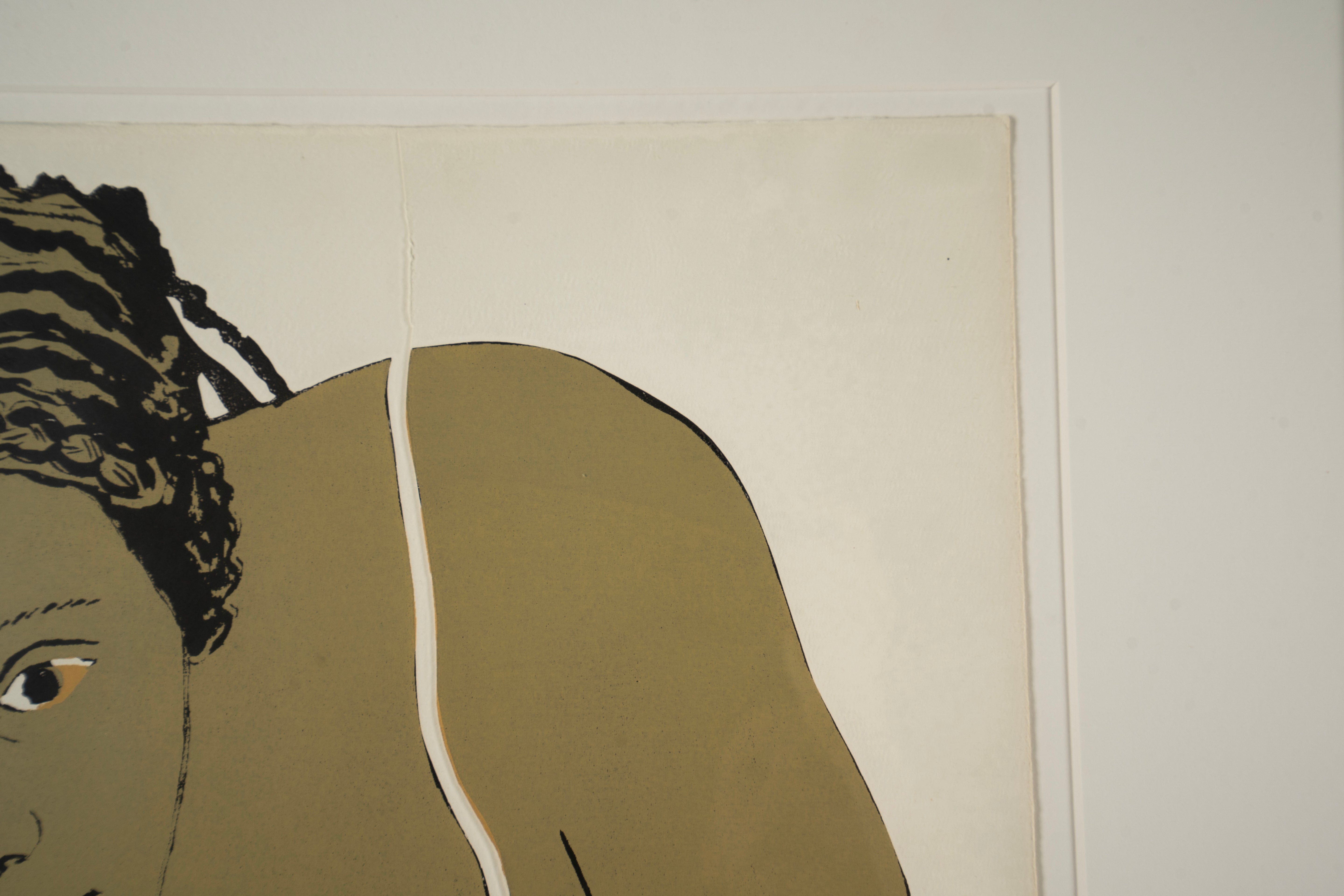 Emma Amos - Dream Girl with Woven Camisole