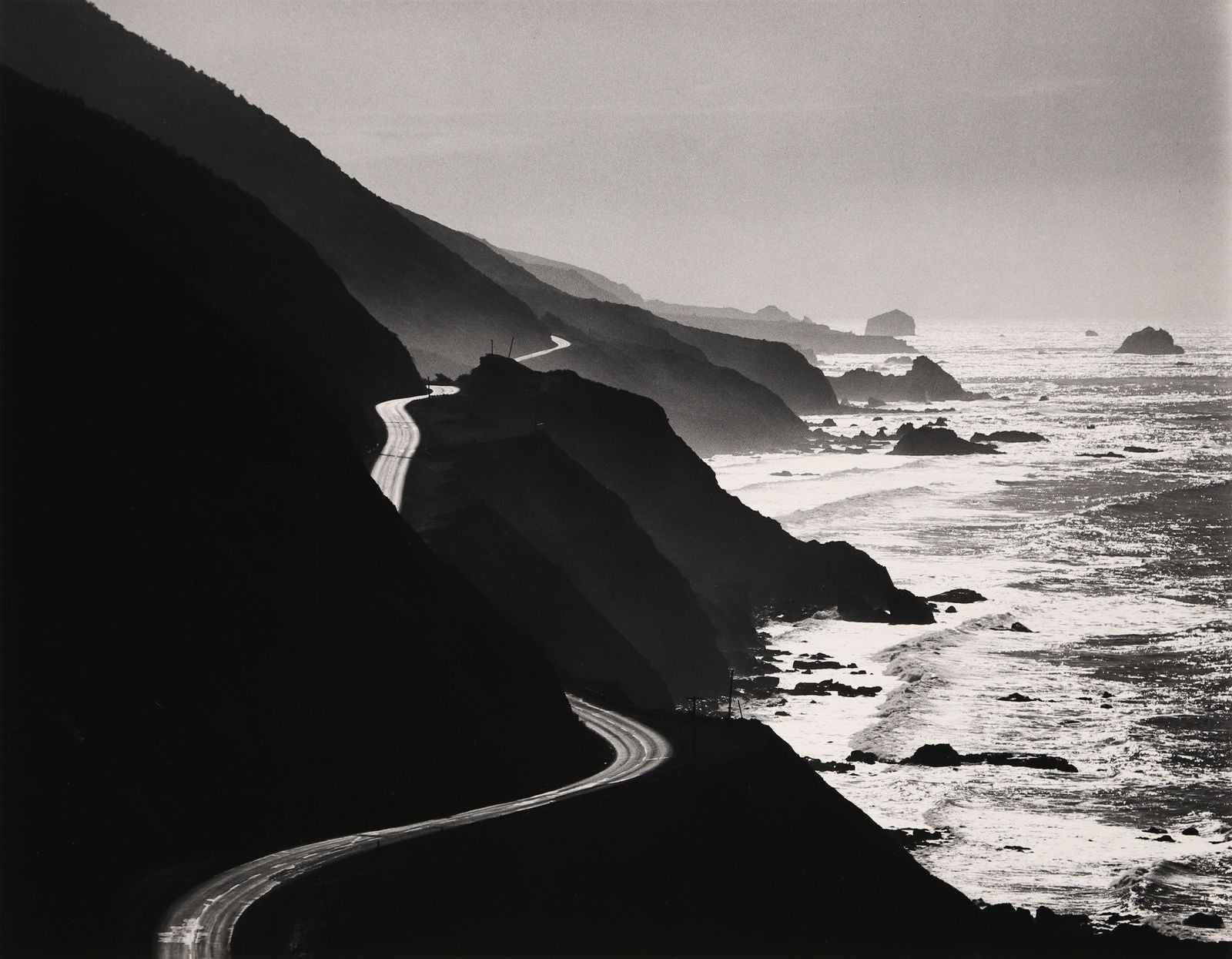 Henry Gilpin - Highway 1, 1963 - Gelatin Silver Print