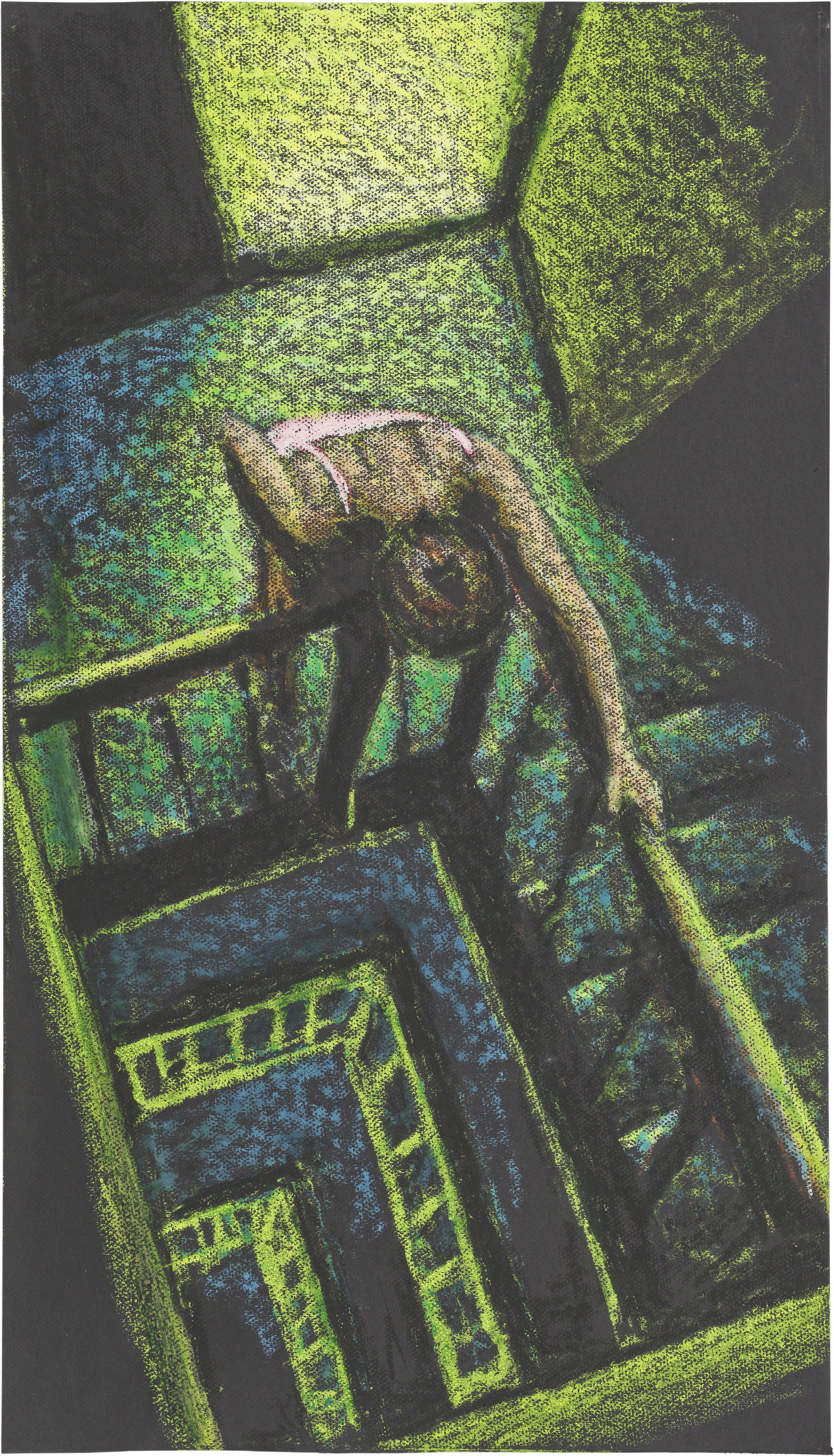 Jane Dickson - Woman on Stairs