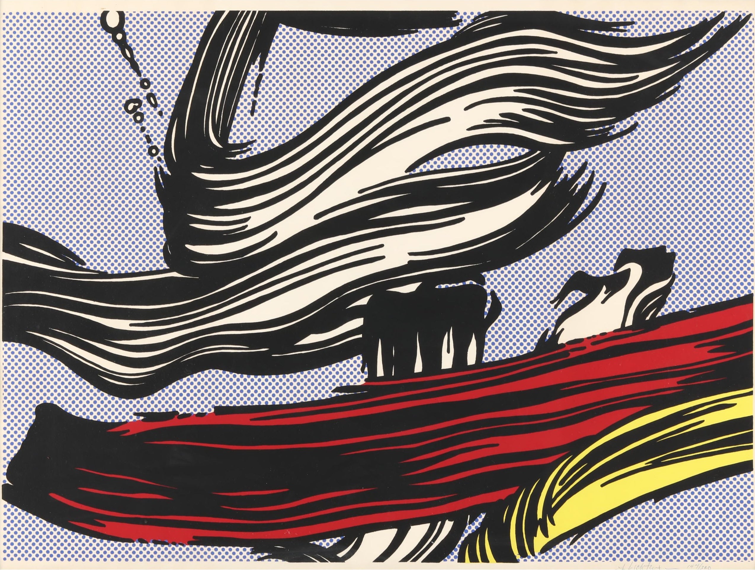 Roy Lichtenstein - Brushstrokes