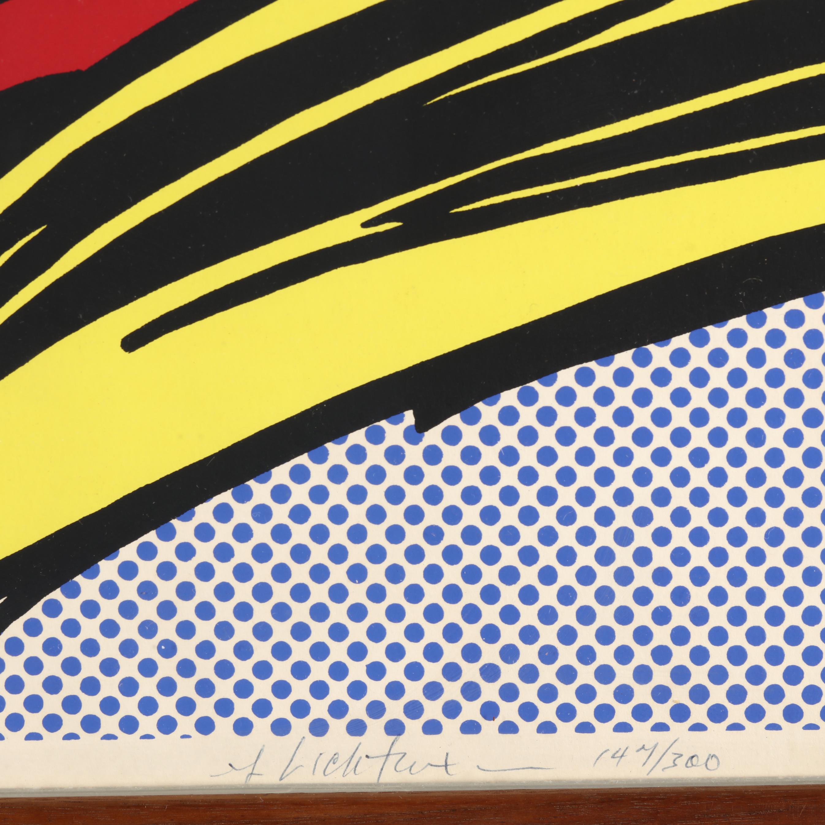 Roy Lichtenstein - Brushstrokes