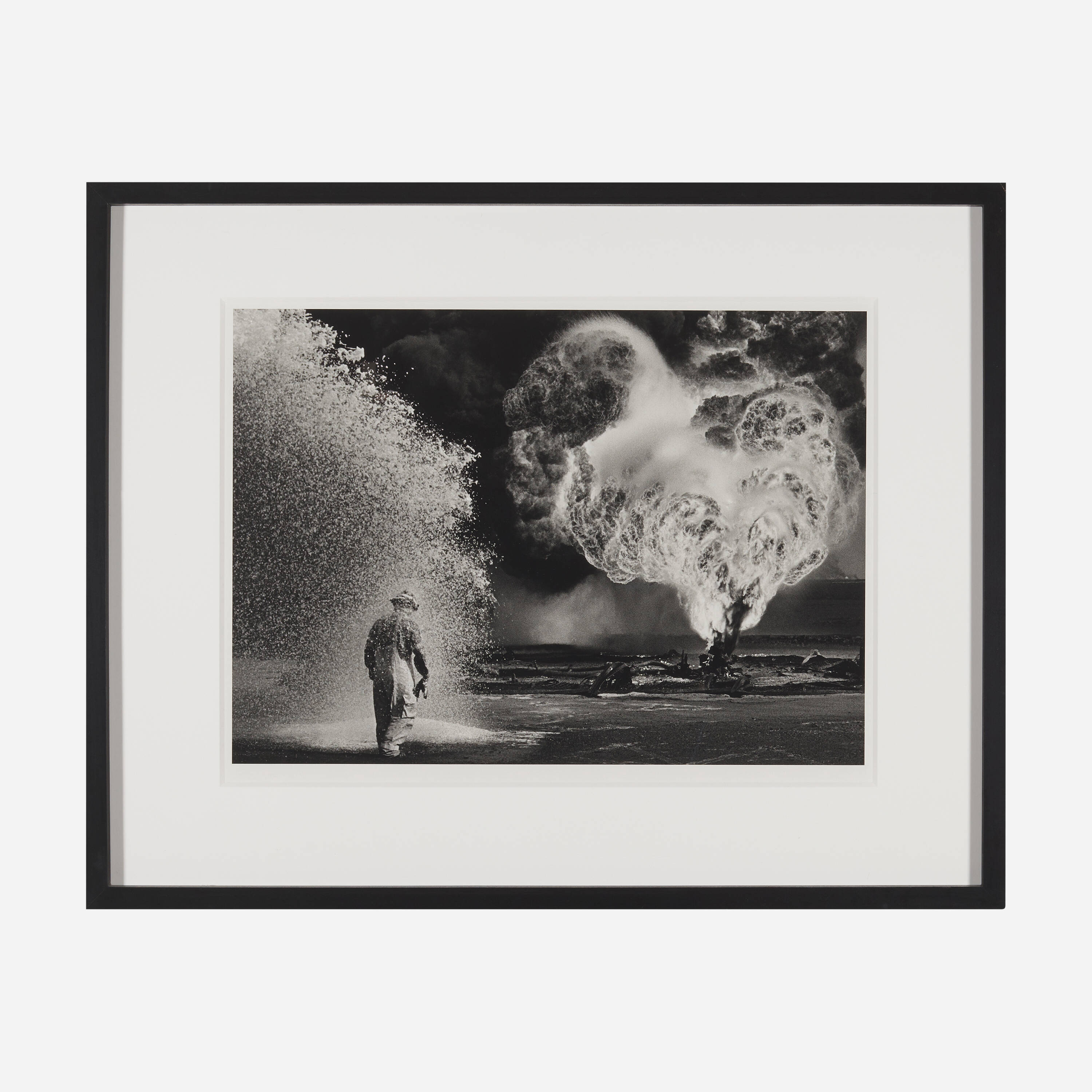 Sebastião Salgado - Burhan Oil Field, Kuwait - Framed