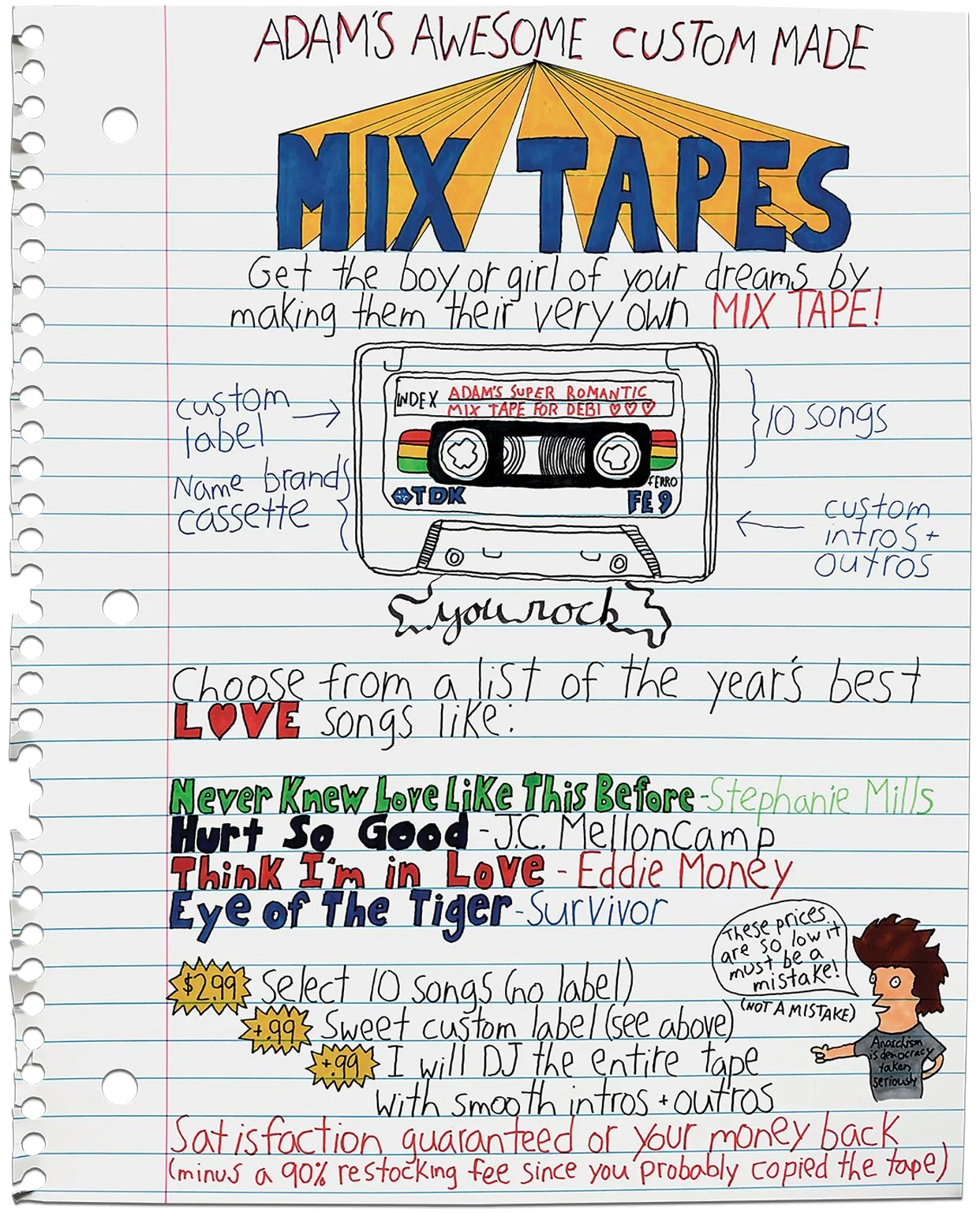 Adam Greener - Mix Tapes