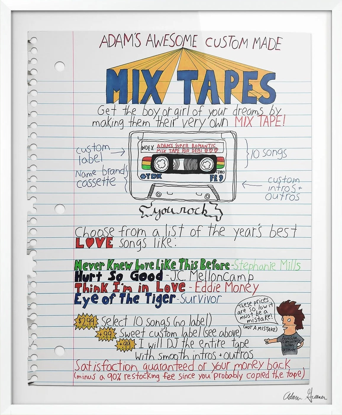 Adam Greener - Mix Tapes