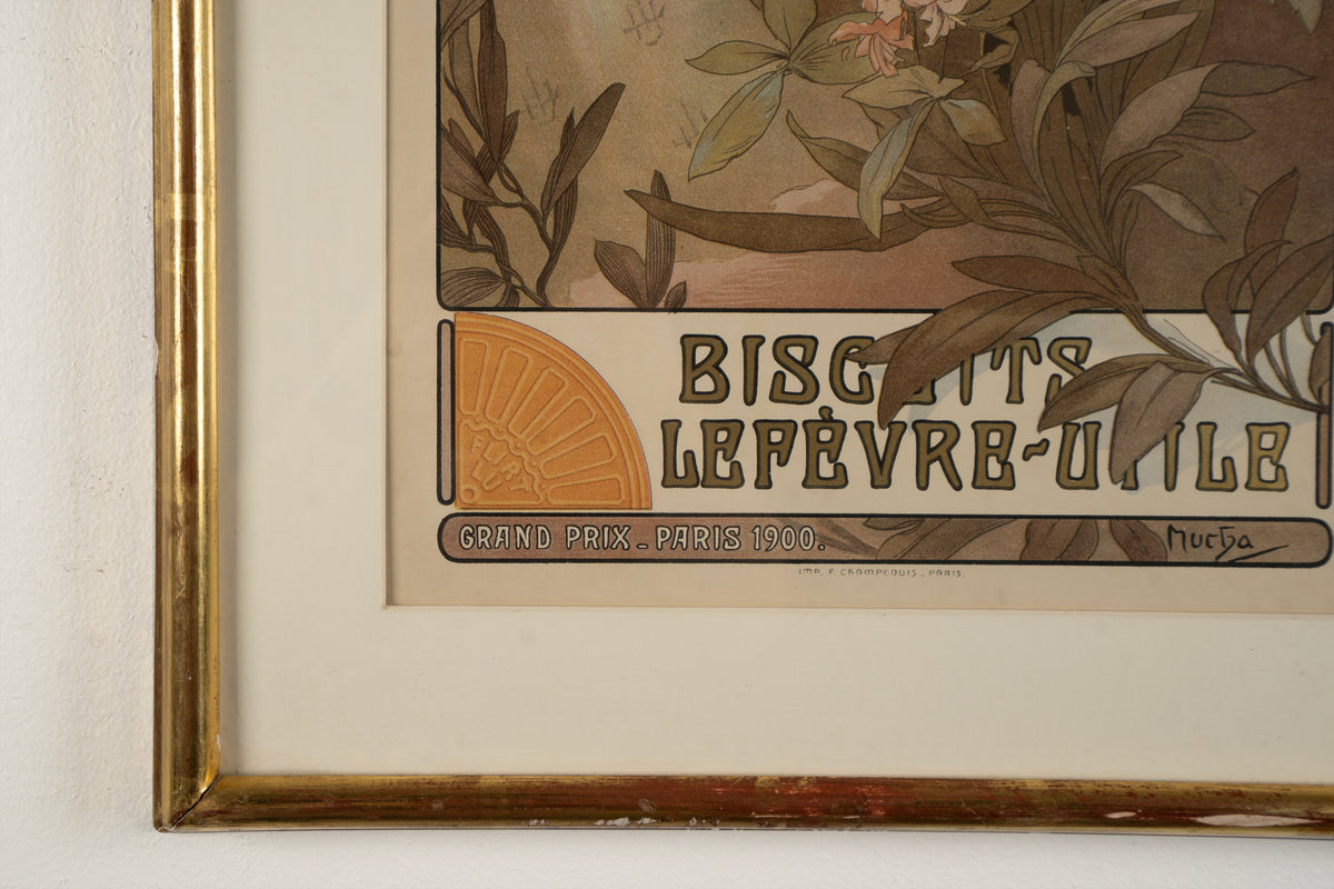 Alphonse Mucha - Flirt