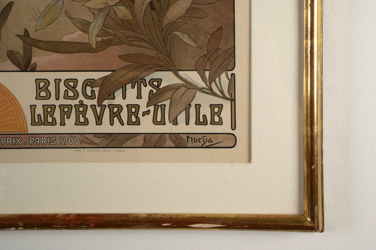 Alphonse Mucha - Flirt