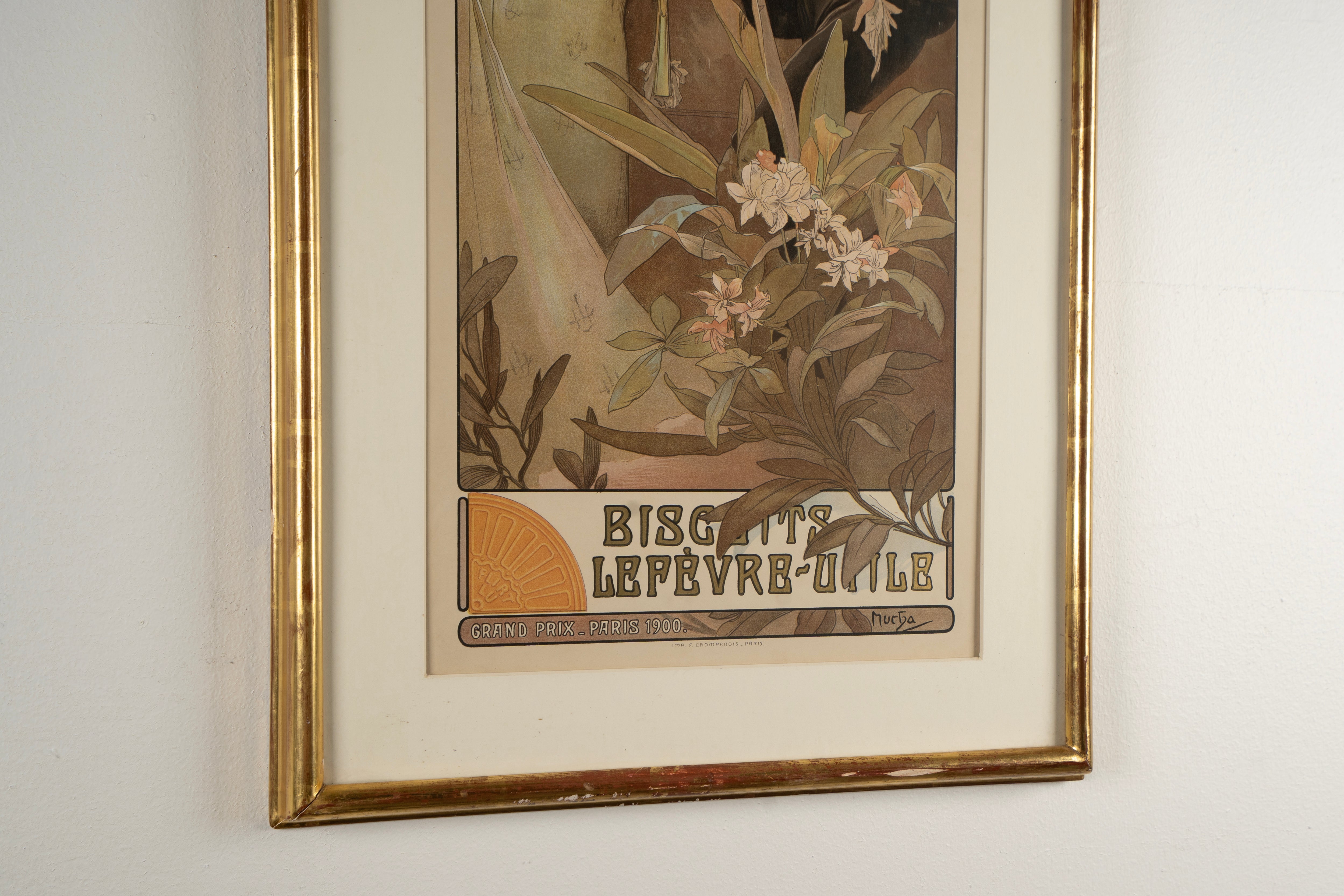 Alphonse Mucha - Flirt