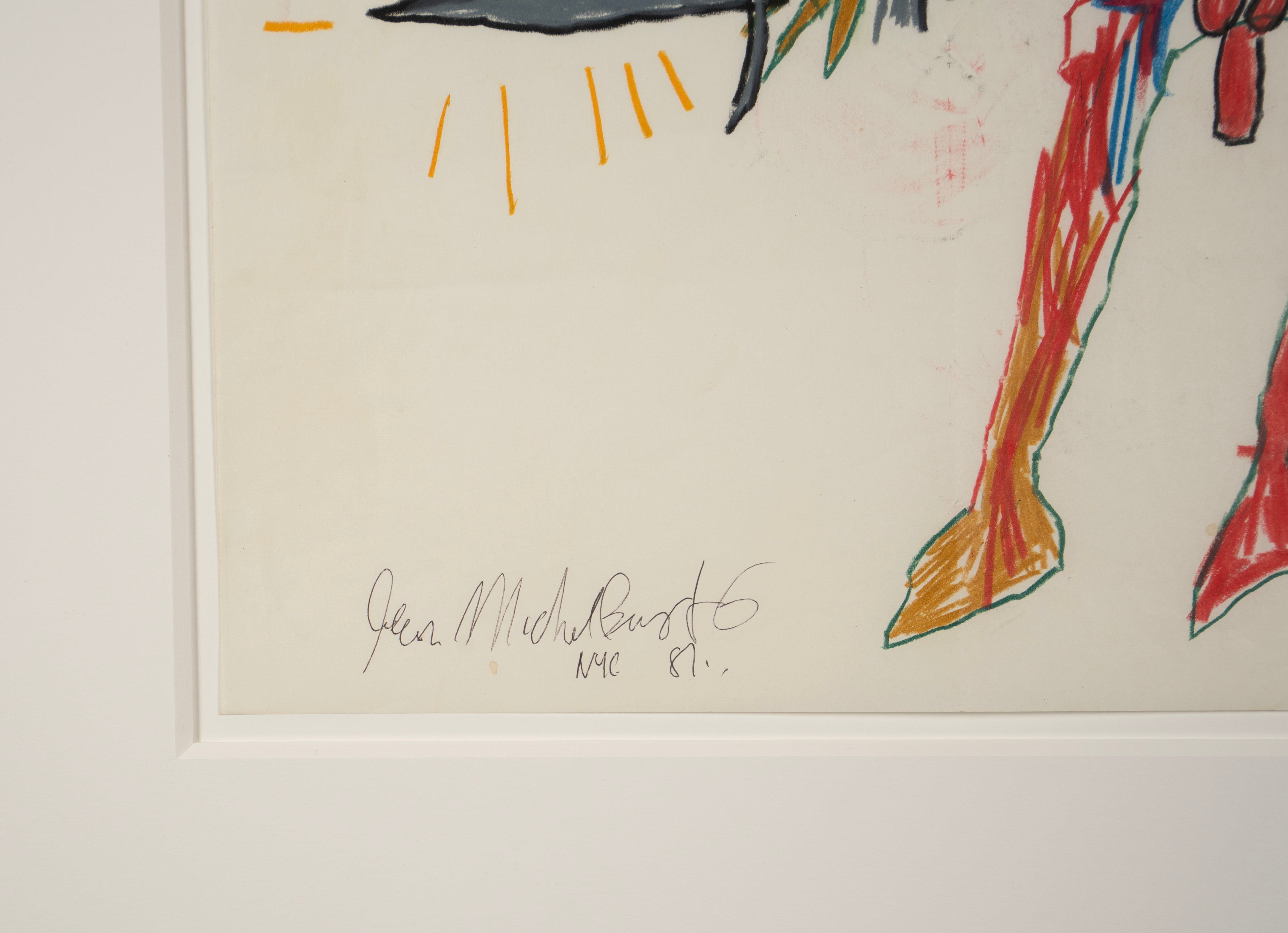 Jean-Michel Basquiat - Untitled, 1981