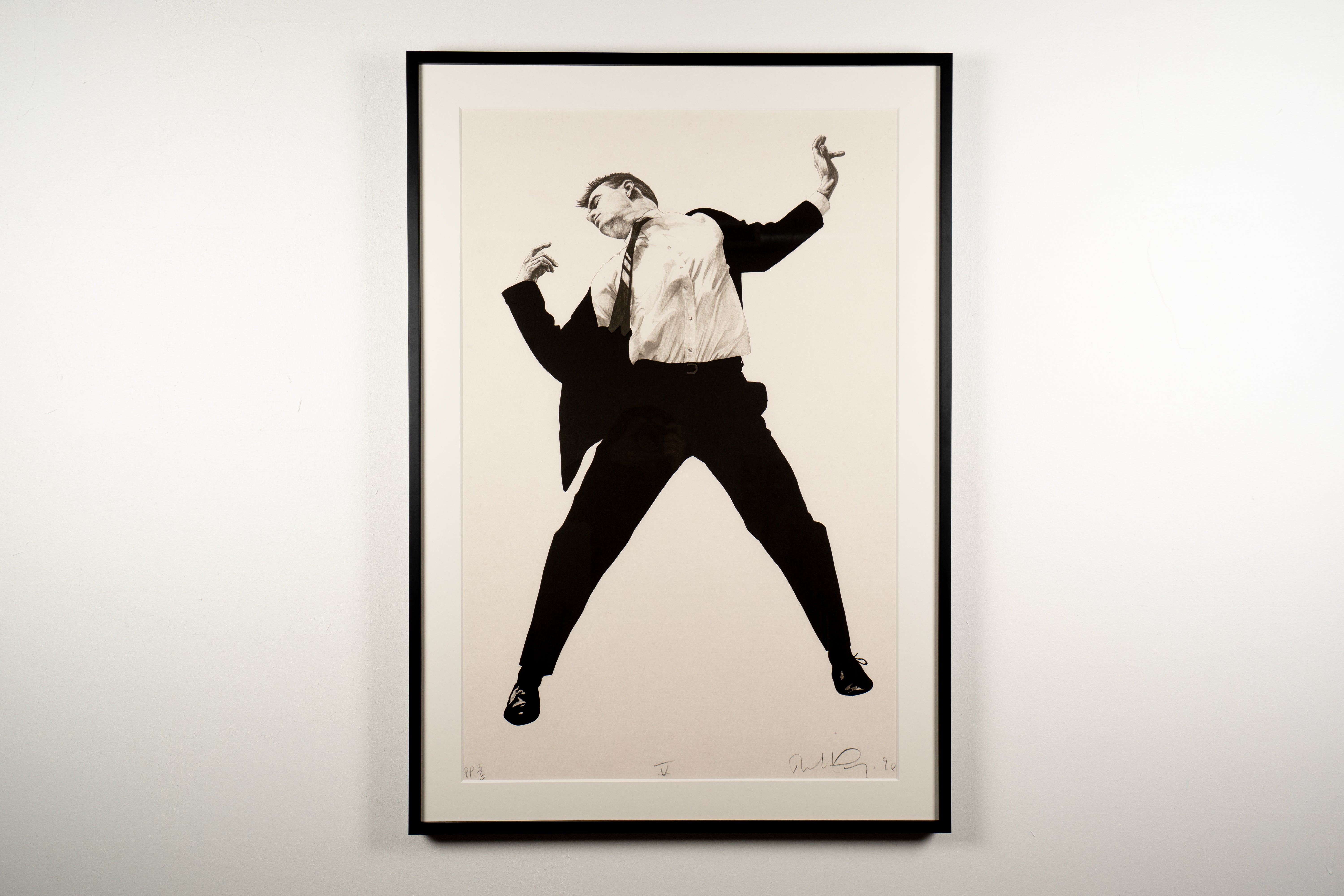 Robert Longo - Untitled V (from the Men in the Cities series)
