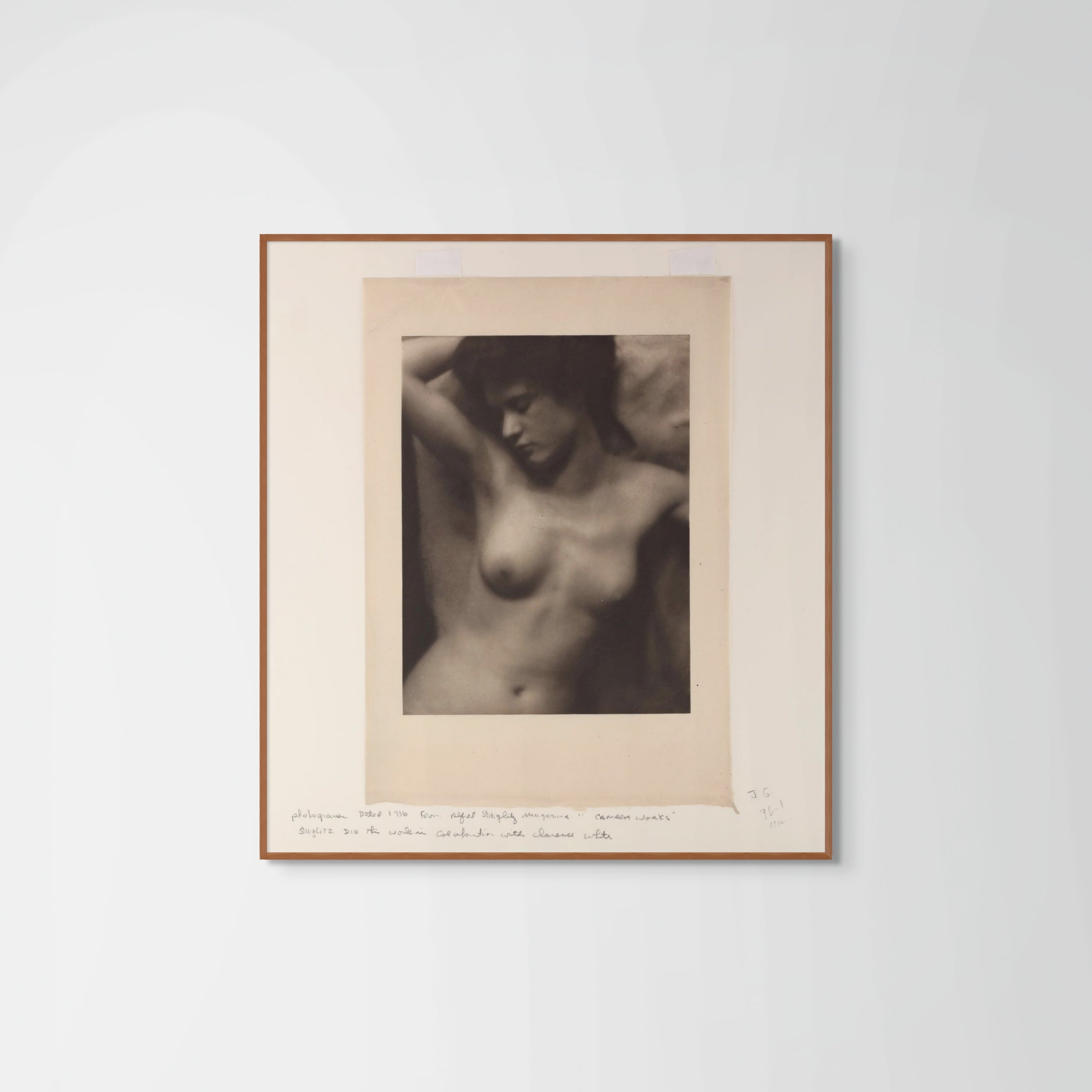 Alfred Stieglitz - Torso, Miss Thompson