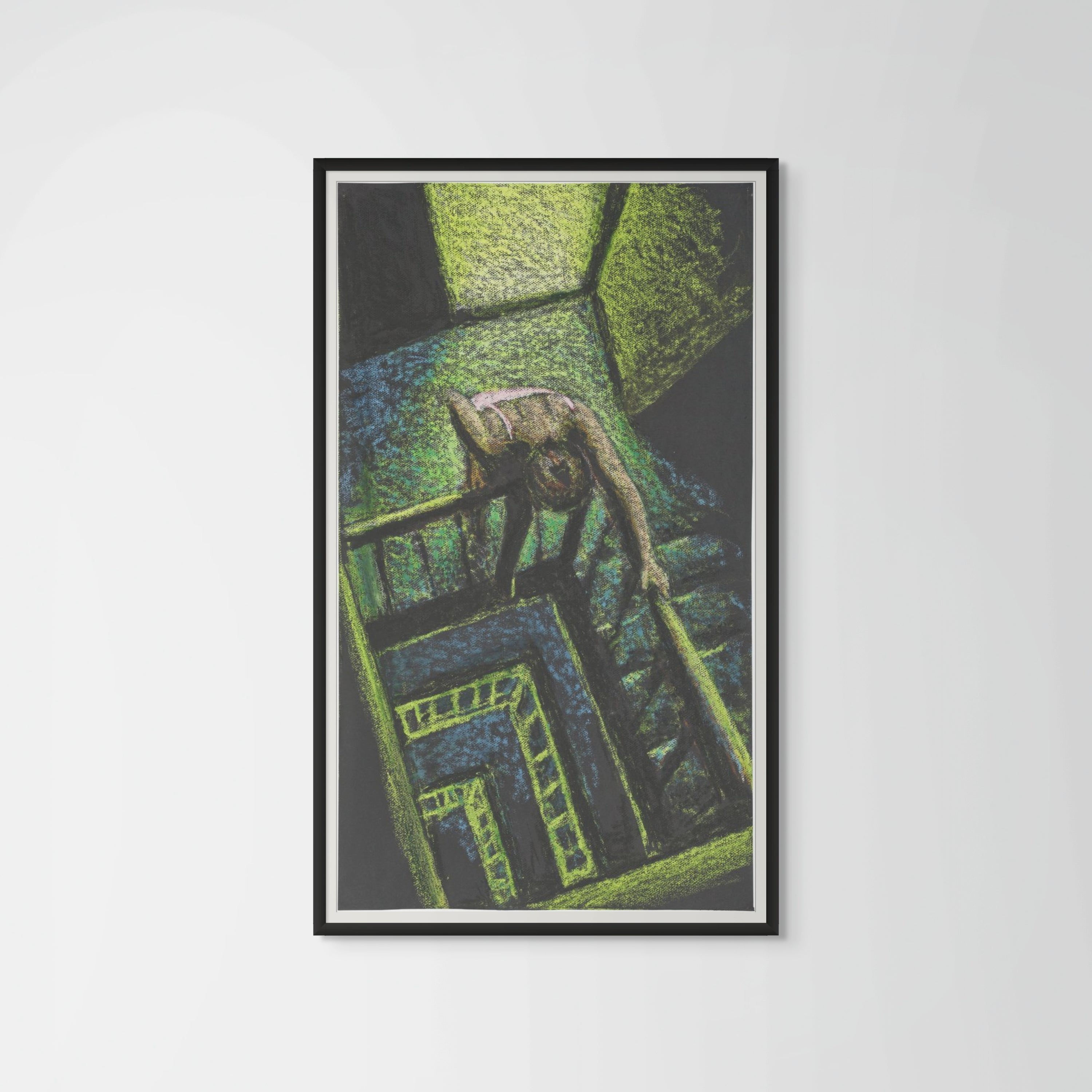 Jane Dickson - Woman on Stairs